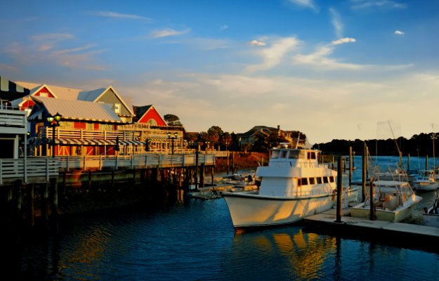 Hilton Head, South Carolina boat marina