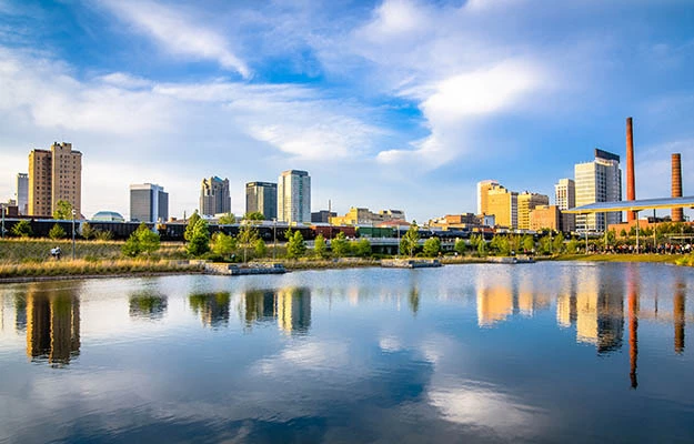 Birmingham Alabama downtown city skyline