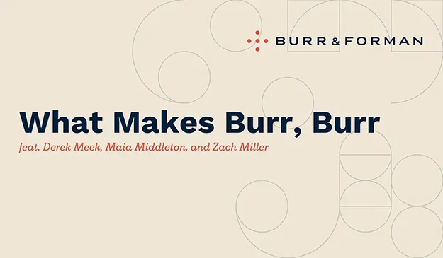 What's unique about Burr?